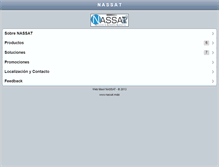 Tablet Screenshot of nassat.com